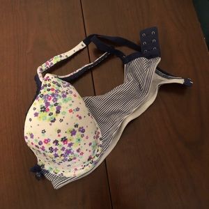 Floral VS lined Demi 38B